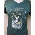 Jagermeister The Stag Deer Elk Green Women’s Short Sleeve Graphic T Photo 10