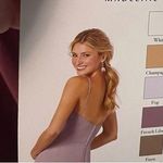 Mori Lee Maroon Maxi Gown with Spaghetti Straps Size 8 NEW prom wedding event Photo 4