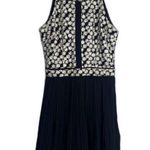 Romeo + Juliet Couture NWOT Daisy Halter Top Pleated Chiffon Skirt Dress Sz SM Photo 0