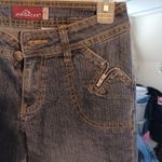 Jordache  Low Rise Stretch Flared Jeans Women's Size 5/6 Blue Dark Wash B… Photo 4