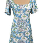 New Smith & Quinn Pearl Mini Dress French Lily Size XS Blue Pink Photo 0