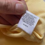 Polo Le Tigre yellow cotton short sleeve , size XL Photo 7