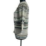 Peruvian Connection  Size Small Sweater Cardigan Open Front Knit Pima Cotton Photo 3
