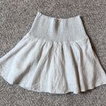 J.Crew Cream Linen  Skirt Photo 5