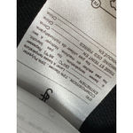 The Frankie Shop  Women's Black Collared Long Sleeve Knit Crop Polo Shirt Top S Photo 3