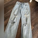 Wild Fable Size 00 Distressed Light Blue Women's Jeans Photo 1