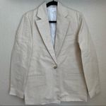 Rachael Wang Oversized oatmeal blazer‎ neutral size Small Tan Photo 1