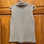 Eileen Fisher  Cotton Blend Italian Yarn Loose Knit Sleeveless Top - Size Medium Photo 8