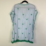 J.Crew  Embroidered Beach Tunic In Stripe L2790 Vacation Floral Size S Photo 5
