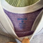 Hurley Women’s  size medium purple heathered crop sports bra, top NWOT Photo 2