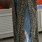 Style Park 1 Cheetah print kimono duster Brown Size M Photo 1