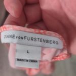 Diane Von Furstenberg  Coral 'Baylee' Print Silk Tank Size Large Photo 6