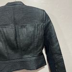 BCBGMAXAZRIA BCBG Black Textured Jacket Photo 3