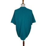 ASOS Design Unisex Teal Crewneck Oversized T Shirt Cotton Casual Retro Small Photo 2