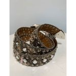 Blazin Roxx Green and Pink Camo Jeweled Western Belt Photo 4