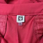 Anne Klein  Dress Pants Red  Comfort Knit Womens Sz 16 Straight Leg Photo 8