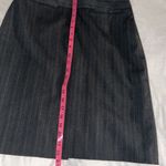 CAbi  Size 8 Pinstriped Midi Skirt Photo 12
