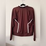 Nike  Dri-Fit Full Zip Retro Track Suit Jacket Women’s Sz L Unisex EUC Photo 2