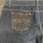 COOGI  Women's Slim Straight Leg Embroidered Pockets Dark Wash Jeans Size 20W Photo 4