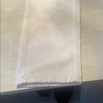 Mango  Women’s White Mid Rise Straight Jean Photo 3