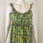 Disney Parks Olu Mel Dress Womens S Tiered Maxi Rayon. E17 Photo 8
