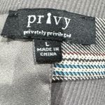 Privy  Privately Privileged Plaid Strappy Tank Crop Top Women’s Large Photo 3