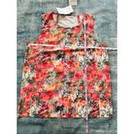 Athleta NWT!  Pink Orange Refined Zephyr Sleeveless Tank Large Photo 4