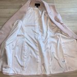 Cynthia Rowley beige pink vest button down blazer Photo 7