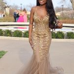 Jovani Gold Prom Dress Photo 0