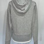 Umbro New Embossed Logo Crop Hoodie Pullover Sweatshirt Heather Grey Photo 3