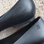 Melissa Black Glossy Bow Flats- size 9 Photo 5
