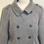 Old Navy  Wool Blend Heathered Double-Breasted Pea Coat Size XL Classic Old Money Photo 2