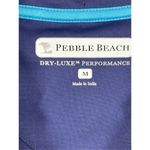 Pebble Beach dry luxe performance polo sleeveless golf top size medium Purple Photo 3