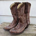 Corral  Chocolate Stitched Vamp & Tube Western Cowgirl Boots style G1902 Photo 2