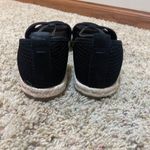 Eileen Fisher  Size 9 Mews Slip On Espadrille Sandal Black Knit Open Toe Photo 5