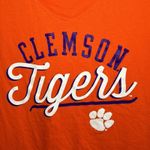 Fanatics ‎ Women’s V-Neck Clemson Tigers Short Sleeve Shirt Large Photo 1