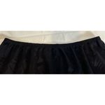 Vanity Fair Vintage  A-Line Black Half Slip Nylon Lace USA Made - Size L/28” Photo 4