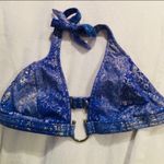 Venus METALLIC SILVER & BLUE SWIM COVER-UP Photo 8