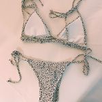 White Fox Boutique Speckled Bikini Photo 5