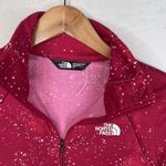 The North Face  Pullover Womens Small Pink Fleece Quarter Zip Speckled Hiking Photo 1