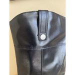 st. john's bay St. John Bay Tall Boots Black With Silver Hardware 9M NWT Photo 2