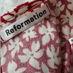 Reformation  Gavin Grenadine Size 2 Midi Slit Dress Photo 4