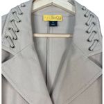 St John Soca Khaki Beige Blazer Stretch Nautical Button Vintage‎ Neutral Size XL Photo 3
