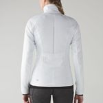 Lululemon Run For Cold Jacket in White Photo 3