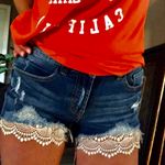 Almost Famous Lace High Rise Shorts sz7 Photo 0