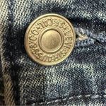 Levi's Vintage  High Rise Large Pockets Blue Denim Shorts Size 8 Photo 5