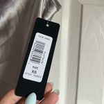 Bebe Platinum Silver Satin Mini Dress Photo 2