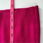 CROSBY by Mollie Burch  Teddie feather trim sweater puff sleeve hot pink sz XL Photo 7