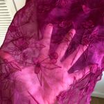 Nicole Miller Vintage whimsical whimsicore fairy midi dress 3d floral size 8 y2k Photo 10