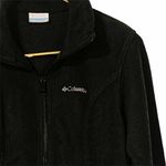 Columbia Womens Medium Black Full Zip Up Fleece Jacket Photo 1